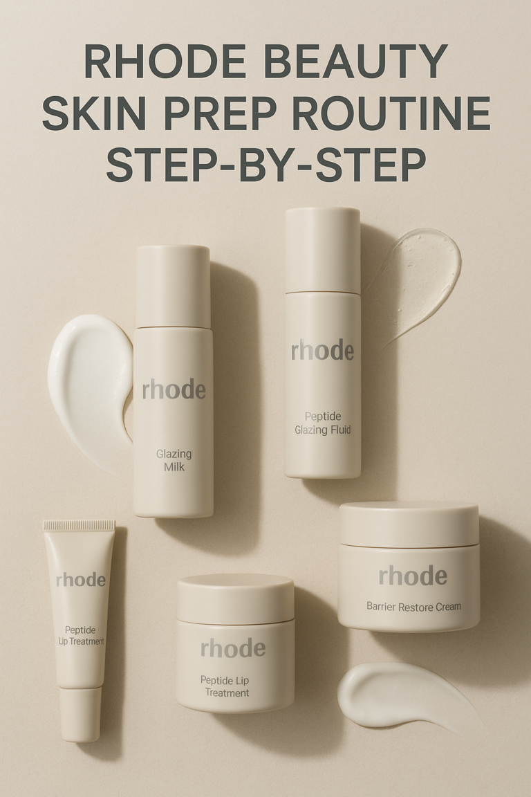 Rhode Beauty Skin Prep Routine