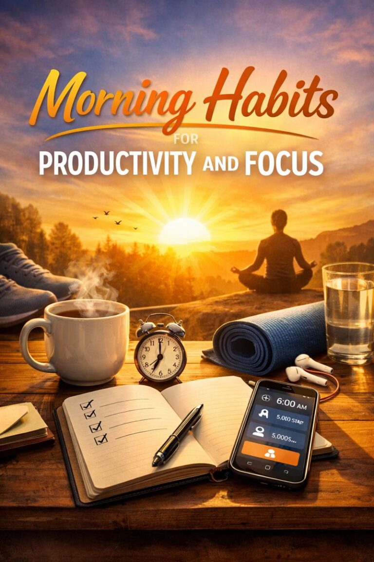 Morning habits for productivity