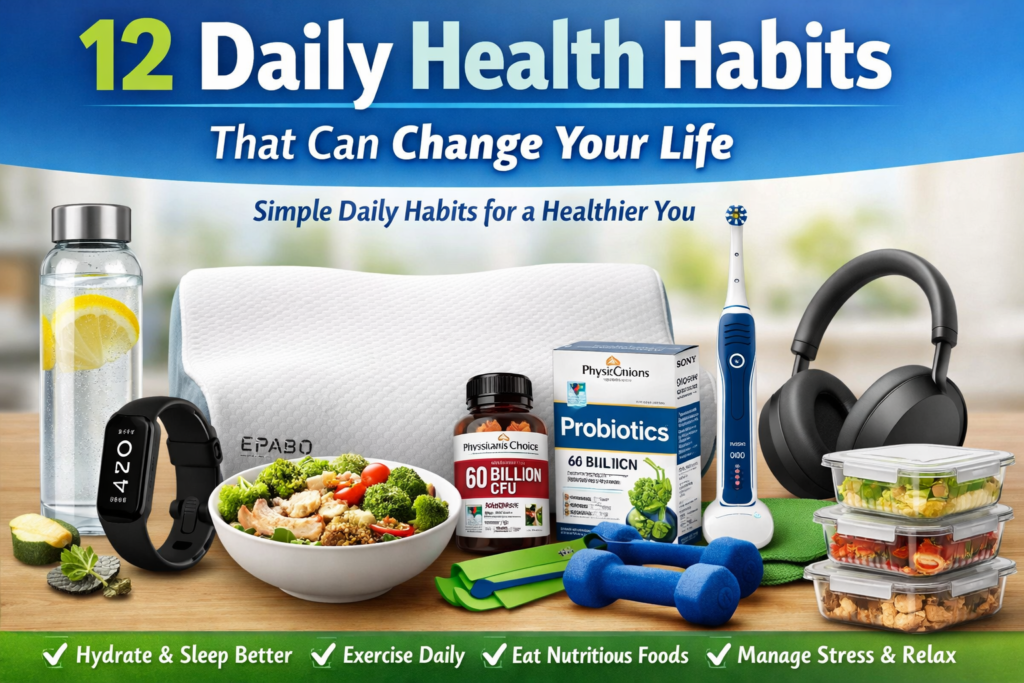 12 Life-Changing Daily Health Habits Backed by Science