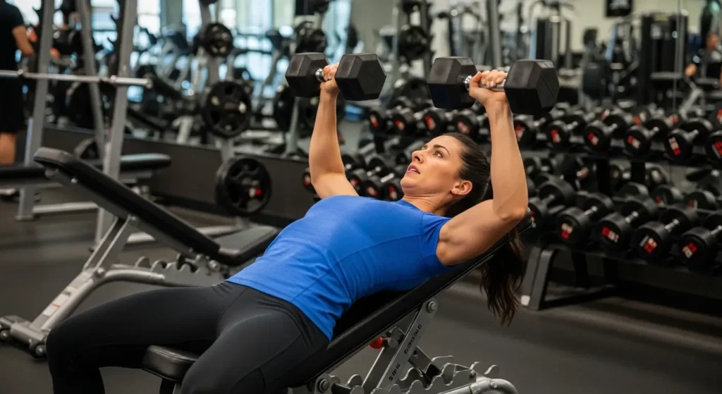 Woman_performing_dumbbell Woman_performing_dumbbell