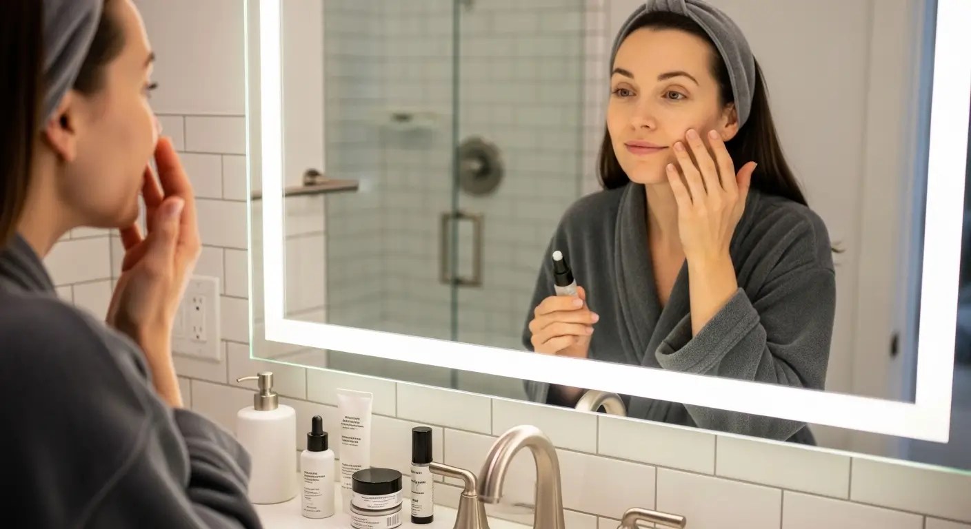 nightly skin care routine